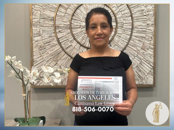 Testimonio inspirador de nuestro cliente tras lograr su estatus legal en Estados Unidos