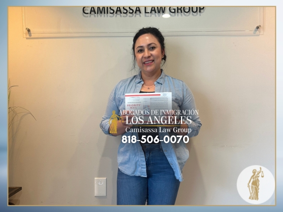 Testimonio inspirador de nuestro cliente tras lograr su estatus legal en Estados Unidos