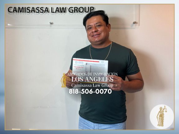 Testimonio inspirador de nuestro cliente tras lograr su estatus legal en Estados Unidos