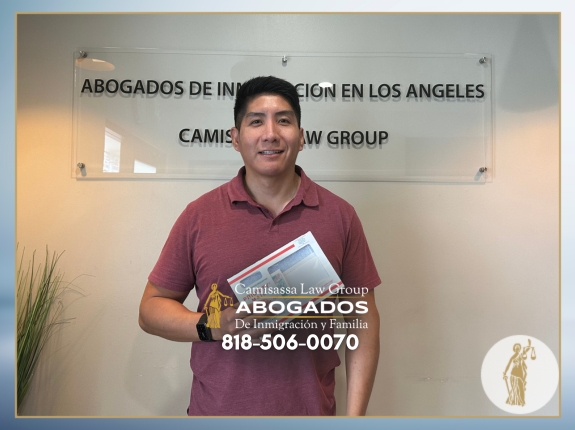 Testimonio inspirador de nuestro cliente tras lograr su estatus legal en Estados Unidos