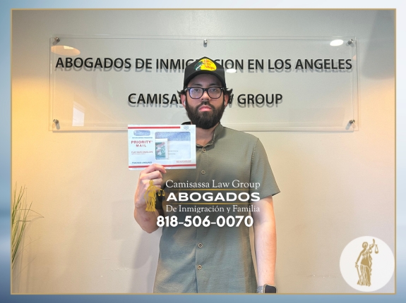 Testimonio inspirador de nuestro cliente tras lograr su estatus legal en Estados Unidos