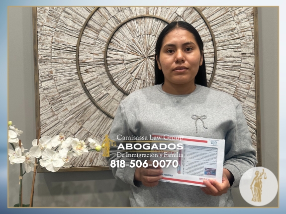 Testimonio inspirador de nuestro cliente tras lograr su estatus legal en Estados Unidos