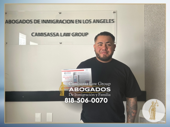 Testimonio inspirador de nuestro cliente tras lograr su estatus legal en Estados Unidos
