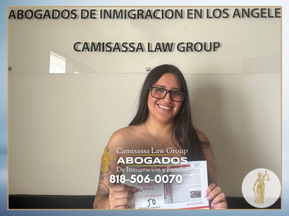 Testimonio inspirador de nuestro cliente tras lograr su estatus legal en Estados Unidos